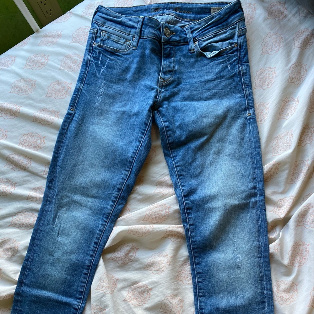 Mavi skinny ankle jeans